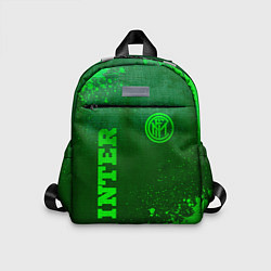 Детский рюкзак Inter - green gradient вертикально