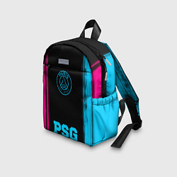 Детский рюкзак PSG - neon gradient по-центру, цвет: 3D-принт — фото 2