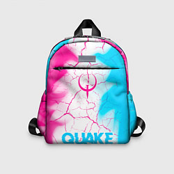 Детский рюкзак Quake neon gradient style по-центру