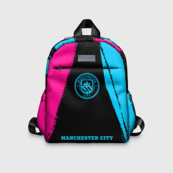 Детский рюкзак Manchester City - neon gradient по-центру