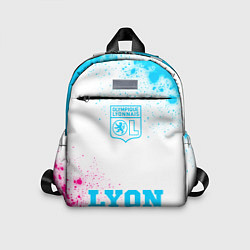 Детский рюкзак Lyon neon gradient style по-центру