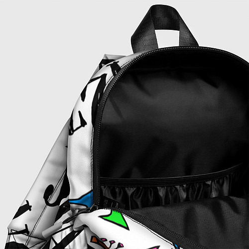 Детский рюкзак Just jazz in color / 3D-принт – фото 4