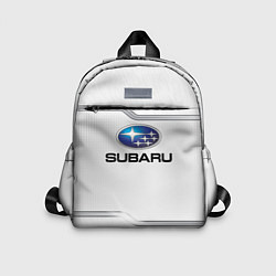 Детский рюкзак Subaru auto steel metal, цвет: 3D-принт