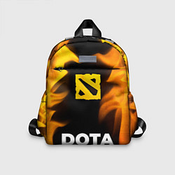 Детский рюкзак Dota - gold gradient по-центру