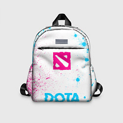 Детский рюкзак Dota neon gradient style по-центру