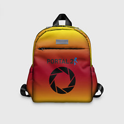 Детский рюкзак Portal 2 gradient