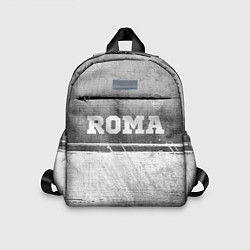 Детский рюкзак Roma - grey gradient посередине, цвет: 3D-принт