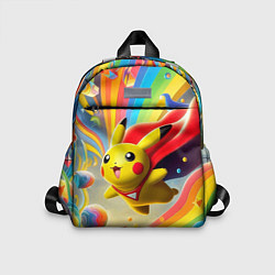 Детский рюкзак Super Pikachu - ai art fantasy, цвет: 3D-принт