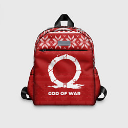 Детский рюкзак Новогодний God of War