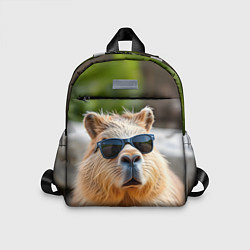 Детский рюкзак Модная капибара в темных очках