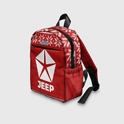 Детский рюкзак Новогодний Jeep, цвет: 3D-принт — фото 2