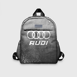 Детский рюкзак Audi - grey gradient, цвет: 3D-принт