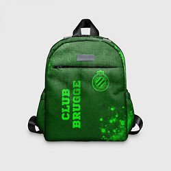 Детский рюкзак Club Brugge - green gradient вертикально, цвет: 3D-принт