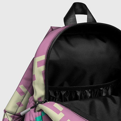 Детский рюкзак Пиксели фильтр / 3D-принт – фото 4