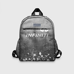 Детский рюкзак Infiniti - grey gradient посередине