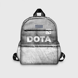 Детский рюкзак Dota - grey gradient посередине