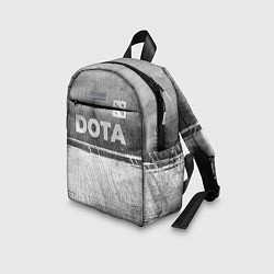 Детский рюкзак Dota - grey gradient посередине, цвет: 3D-принт — фото 2