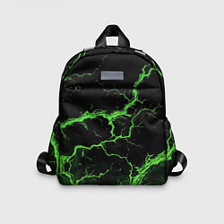 Детский рюкзак Зеленая молния разлома