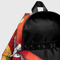 Детский рюкзак Теплая африканская абстракция, цвет: 3D-принт — фото 2