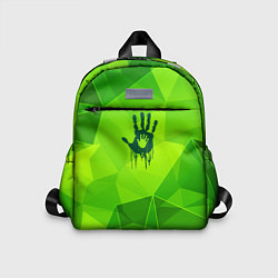 Детский рюкзак Death Stranding green poly, цвет: 3D-принт