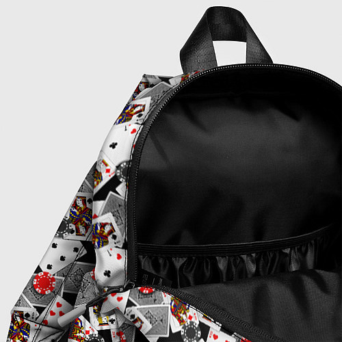 Детский рюкзак Карты и фишки / 3D-принт – фото 4