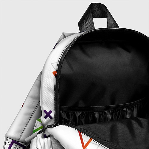 Детский рюкзак Геометрический хаос / 3D-принт – фото 4