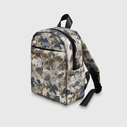 Детский рюкзак Светлый камуфляж, цвет: 3D-принт — фото 2