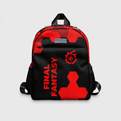 Детский рюкзак Final Fantasy - red gradient вертикально