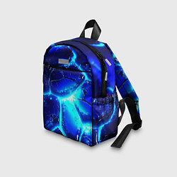 Детский рюкзак Синие плиты лед, цвет: 3D-принт — фото 2