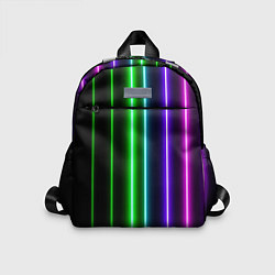 Детский рюкзак Neon lines, цвет: 3D-принт