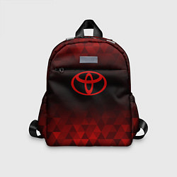Детский рюкзак Toyota red poly