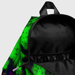 Детский рюкзак Monster Energy flame, цвет: 3D-принт — фото 2