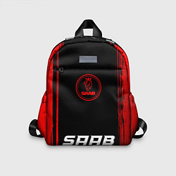 Детский рюкзак Saab - red gradient по-центру