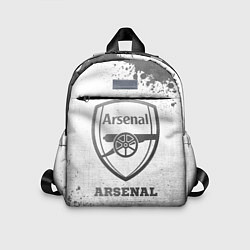 Детский рюкзак Arsenal - white gradient, цвет: 3D-принт