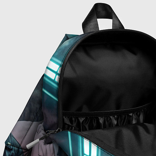 Детский рюкзак Cyberpunk elephant / 3D-принт – фото 4