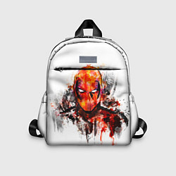 Детский рюкзак Дэдпул краски, цвет: 3D-принт