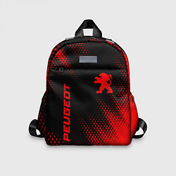 Детский рюкзак Peugeot - red gradient вертикально