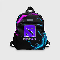 Детский рюкзак Dota неоновый шторм, цвет: 3D-принт