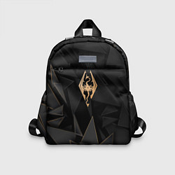Детский рюкзак Skyrim golden poly