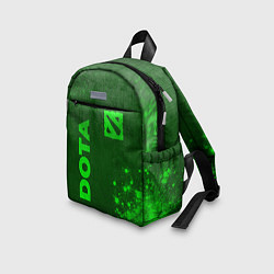 Детский рюкзак Dota - green gradient вертикально, цвет: 3D-принт — фото 2