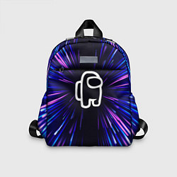 Детский рюкзак Among Us neon energy, цвет: 3D-принт