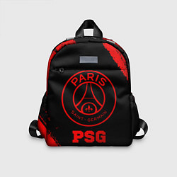 Детский рюкзак PSG - red gradient, цвет: 3D-принт