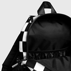 Детский рюкзак Doom краски клетка, цвет: 3D-принт — фото 2