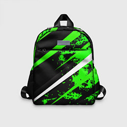 Детский рюкзак Color black and green