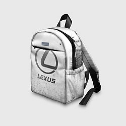 Детский рюкзак Lexus - white gradient, цвет: 3D-принт — фото 2