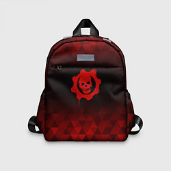 Детский рюкзак Gears of War red poly, цвет: 3D-принт