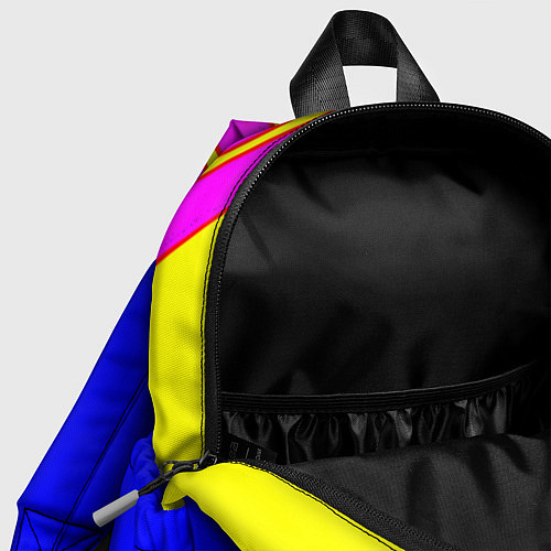 Детский рюкзак Monster energy краски цветные / 3D-принт – фото 4