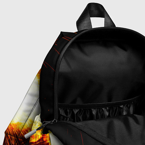 Детский рюкзак Ядро для талкания в огне / 3D-принт – фото 4