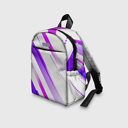 Детский рюкзак Color white pink, цвет: 3D-принт — фото 2
