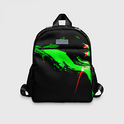 Детский рюкзак Color black green red